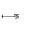 Picture of Encore® DrainMaster™ Rotary Drain with Flat Strainer, 3-1/2" Sink Opening, 2" Male or 1-1/2" Female Outlet