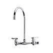 Picture of TOP-LINE® 8" OC Wall Mount Faucet with 8-1/2" Gooseneck Spout