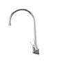 Picture of TOP-LINE® 4" OC Wall Mount Faucet Ceramic Valves with 8-1/2" Swivel Gooseneck Spout and 4" Wrist Blade Handles, Retail Packaging