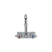 Picture of TOP-LINE® Economy 4" OC Wall Mount Hand Sink Faucet with 3-1/2" Swivel Gooseneck Spout, Retail Packaging