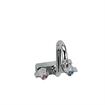 Picture of TOP-LINE® Economy 4" OC Wall Mount Hand Sink Faucet with 3-1/2" Swivel Gooseneck Spout, Retail Packaging