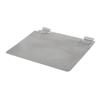 Picture of 20-1/2" W x 17-3/4" H Stainless Steel Fryer Splash Guard