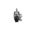 Picture of Caster Kit, Medium Duty 1/2-13 x 1" Threaded Stem Caster With 2" Blue Polyolefin Wheel, 4 Brake In Retail Box