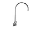 Picture of TOP-LINE® 4" OC Wall Mount Faucet Ceramic Valves with 8-1/2" Swivel Gooseneck Spout, Retail Packaging
