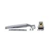 Picture of 2" Offset Polished Chrome Adjustable Cam-Rise Lift-Off Walk-In Door Hinge