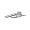 Picture of 2" Offset Polished Chrome Adjustable Cam-Rise Lift-Off Walk-In Door Hinge