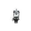 Picture of Caster Kit, Medium Duty 1/2-13 x 3/4" Threaded Stem Caster With 3" Black Polyolefin Wheel, 4 Brake In Retail Box