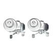 Picture of Caster Kit, Medium Duty 1-1/2" Expanding Stem Caster With 3" Blue Polyurethane Wheel, 4 Brake In Retail Box