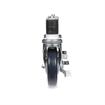 Picture of Caster Kit, Medium Duty 1-5/8" Expanding Stem Caster With 5" Blue Polyurethane Wheel, 6 Brake In Retail Box