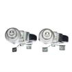 Picture of Caster Kit, Medium Duty 1-5/8" Expanding Stem Caster With 5" Blue Polyurethane Wheel, 6 Brake In Retail Box