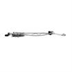 Picture of Intelli-Flo EZ Electronic Wall Mount Faucet 6" Gooseneck Spout AC Powered with Thermostatic Mixing Valve and 1.5 gpm Laminar Flow Vandal Resistant
