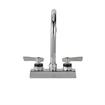 Picture of Encore 4" OC Deck Mount Faucet Ceramic Valves with 6" Rigid Gooseneck Spout