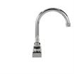 Picture of Encore 4" OC Deck Mount Faucet Ceramic Valves with 6" Rigid Gooseneck Spout