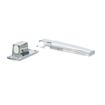 Picture of 1-3/8" Offset Polished Chrome Non-Adjustable Cam-Rise Lift-Off Walk-In Door Hinge