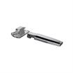 Picture of 1-3/8" Offset Polished Chrome Non-Adjustable Cam-Rise Lift-Off Walk-In Door Hinge With Spring Kit