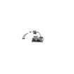 Picture of Intelli-Flo EZ Electronic Wall Mount Faucet 3-1/2" Rigid Spout with Thermostatic Mixing Valve and 0.5 gpm PCA Spray