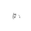 Picture of Intelli-Flo EZ Electronic Deck Mount Faucet 6-1/2" Gooseneck Spout with Thermostatic Mixing Valve and 1.5 gpm Laminar Flow