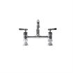 Picture of Encore® 8" OC Brass Chrome Plated Deck Mount Faucet with 8" Swivel  Spout, Retail